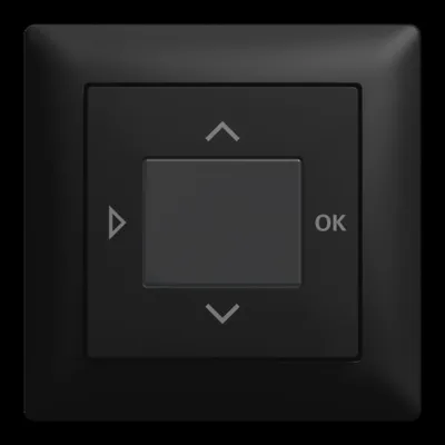 BUSCH-JAEGER Jalousiesteuerung 6422 UJ-915 | UP Timer Komplettset | für Rollladen, Jalousien | schwarz matt