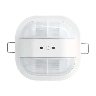 Busch-Jaeger Präsenzmelder KNX 6131/51-24 | Corridor Premium | 30m Reichweite | 4 Kanäle | Aufputz | studioweiß matt