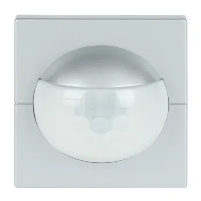 Busch-Jaeger Bewegungsmelder 64764-83 BW180 flex Multi Sensor Unterputz | 180° | 8m | dimmbar | Aluminium | IP20