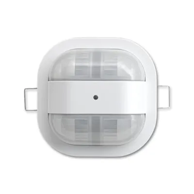 Busch-Jaeger Präsenzmelder 6819/58-24 | Bewegungsmelder 360° | Slave | Deckeneinbau | IP40 | studioweiß matt