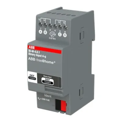 BUSCH-JAEGER Raumtemperaturregler SBR-F-10.0.11-884 | 10-fach | Unterputz | LED-Anzeige | Kunststoff | weiß | matt