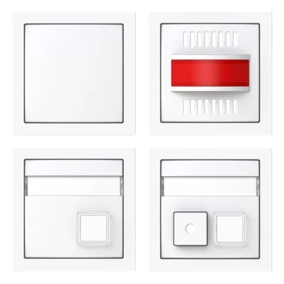 Busch-J. Ruf-Set f. Behinderten WC 1510 UC-44G-101