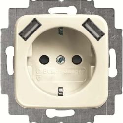 Busch-J. SCHUKO-2x USB Steckdose 20 EUCB2USB-212
