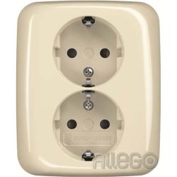 Busch-J. SCHUKO-Doppelsteckdose 202 EUJB-212