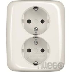 Busch-J. SCHUKO-Doppelsteckdose 202 EUJB-214