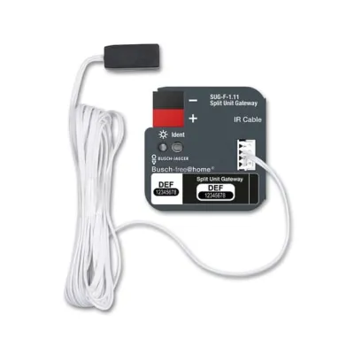 BUSCH-JAEGER Split Unit Gateway SUG-F-1.11 | Schnittstelle für free@home & Klimageräte | IR | Unterputz | IP20 | 30V DC