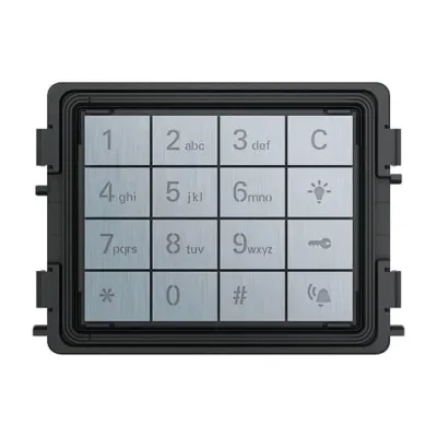 BUSCH-JAEGER Tastatur-Modul A251382K-S-03 | Zutrittskontrolle | 256 Nutzer | Bus-System | 97x72x28mm | Edelstahl