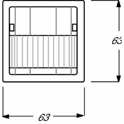 Busch-Jaeger Bewegungsmelder 180 UP Komfort II 6122/02-885 | KNX | Unterputz | Multilinse | 4 Kanäle | IP20 | schwarz