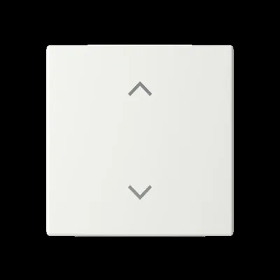 BUSCH-JAEGER Wippe 1-fach 6735-11-914 | Jalousie Schalter/Taster | Symbol Pfeile | Kunststoff | weiß RAL 9010