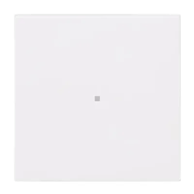 BUSCH-JAEGER Tastwippe 6230-10-44M | KNX Bussystem | 1-fach | neutral | Kunststoff matt | weiß RAL 9016