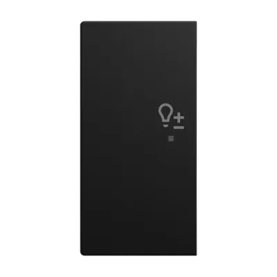 BUSCH-JAEGER Wippe 2-fach 6234-21-915 | Tastwippe KNX free@home | Symbol Dimmer | balance SI | matt schwarz