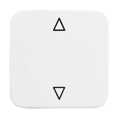 Busch-Jaeger Wippe Jalousietaster 2506 JA/02-214 | 2-fach | alpinweiß | Symbol Pfeile | KNX