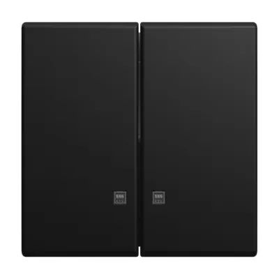 BUSCH-JAEGER Wippe Serien-Kontrollschalter 2505 K-915 | Busch-balance SI | Kunststoff | matt | schwarz