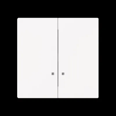 BUSCH-JAEGER Wippe für Serienschalter 1785 K-44M | zweiteilig | Kunststoff Thermoplast | matt | IP20 | weiß RAL 9016