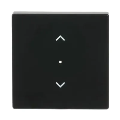 Busch-Jaeger Wippe 1-fach 6232-10-885 | Jalousie Symbol | KNX | free@home | future linear | schwarz matt | Thermoplast