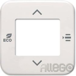 Busch-J. Zentralscheibe alpin/ws KNX Tasterankop 6109/03-214