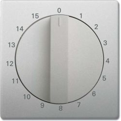 Busch-J. Zentralscheibe edelstahl Bedienelement 1770-866-103