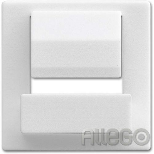 Bild: Busch-J. Zentralscheibe stud/ws PowerDock USB 6477-84