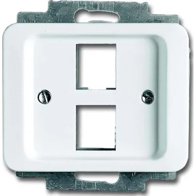 Busch-J. Zentralscheibe stws mt für 2 Modular Jac 2561-02-24