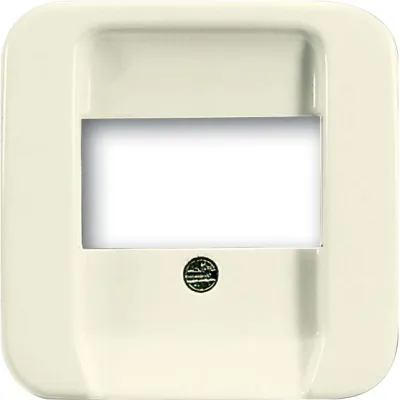 BUSCH-JAEGER Zentralplatte Telefonsteckdose TDO 1762-212-506 | Unterputz | Kunststoff | glänzend | weiß