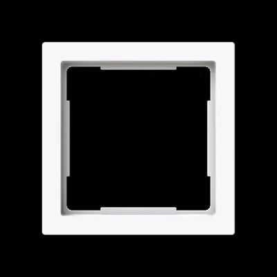 BUSCH-JAEGER Zwischenring 1747 BSI-44G | Zentralplatte | Busch-balance SI | glänzend | Kunststoff weiß | 1-fach