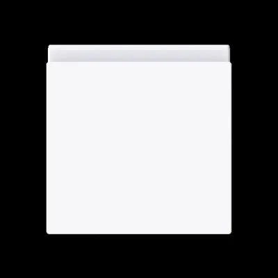 Busch-J. Zwischenring m. Klappdeck. IP44 2518-WD-44G