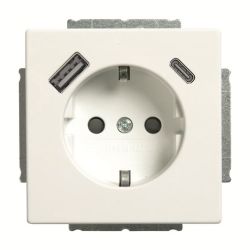BUSCH-JAEGER 20 EUCB2USBAC-44M SCHUKO-/USB-A+C Steckdose Safety+