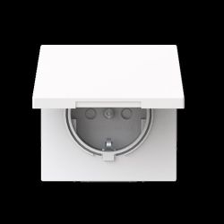 BUSCH-JAEGER 20 EUKB-44G Steckdose 1f ws glz UP IP20