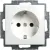 Bild: Busch-Jaeger SCHUKO Steckdosen-Einsatz 20 EUC-914 | Unterputz | Steckklemme | 16A 250V | Busch-balance SI | alpinweiß