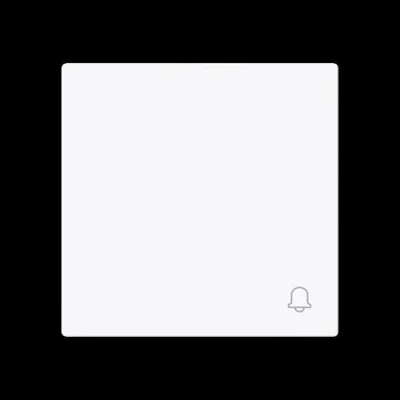 BUSCH-JAEGER 2520 KI-44G Wippe Schalter ws glz Klingel