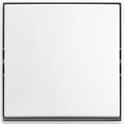 BUSCH-JAEGER Wippschalter 2601/6 J-524 | Wechselschalter Aufputz IP20 | 1-fach | Kunststoff glänzend | weiß RAL 9010