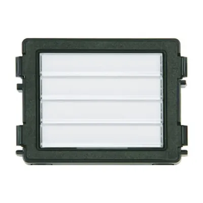 BUSCH-JAEGER Tastenmodul 51381SP4-03 | Klingelmodul 4/8-fach für Außenstation | Kunststoff | Unterputz/Aufputz | weiß