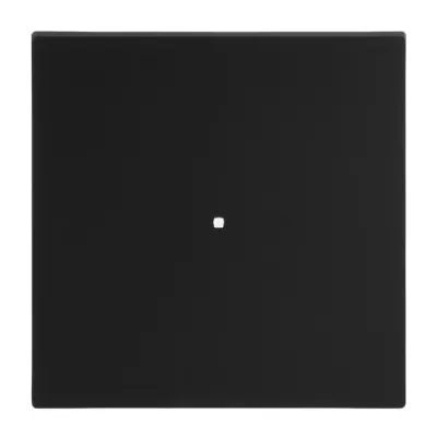 BUSCH-JAEGER Wippe 1-fach 6230-10-45M | Abdeckung für free@home, KNX, flex | Thermoplast matt | schwarz RAL9005