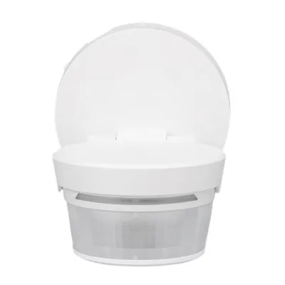 Busch-Jaeger Bewegungsmelder 6251/28-134-WL | Wireless PIR Sensor 280° | Aufputz | IP55 | 230V | Weiß