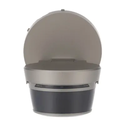 BUSCH-JAEGER Bewegungsmelder 6251/28-136-WL | PIR Sensor Wireless Aufputz | 280° Erfassung | IP55 | 230V | Edelstahl