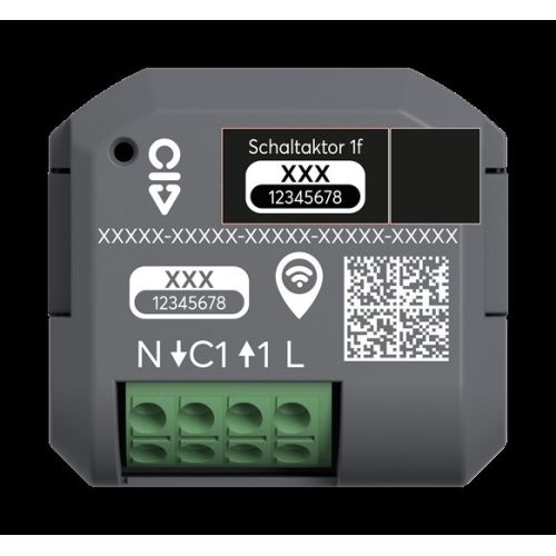 Bild: BUSCH-JAEGER 62811 U-WL Schaltaktor 1-fach, UP Wireless