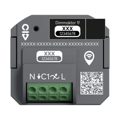 Busch-Jaeger Dimmaktor 1-fach UP Wireless 62851 U-WL | Funk-Dimmer | LED geeignet | Bluetooth | 180W | IP20