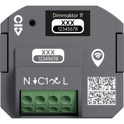 Busch-Jaeger Dimmaktor 1-fach UP Wireless 62851 U-WL | Funk-Dimmer | LED geeignet | Bluetooth | 180W | IP20