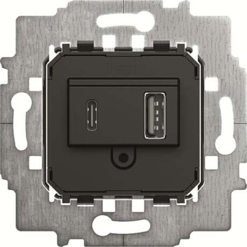 Bild: BUSCH-JAEGER 6475 U Netzteil-Einsatz, USB A+C