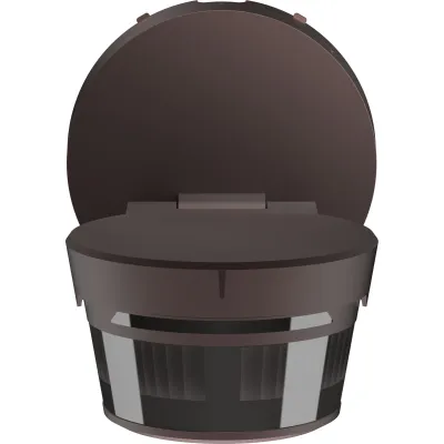 Busch-Jaeger Bewegungsmelder 6851/22-131 | Busch-Wächter Pro 220° BT | PIR Sensor | Aufputz | 230V AC | IP55 | braun