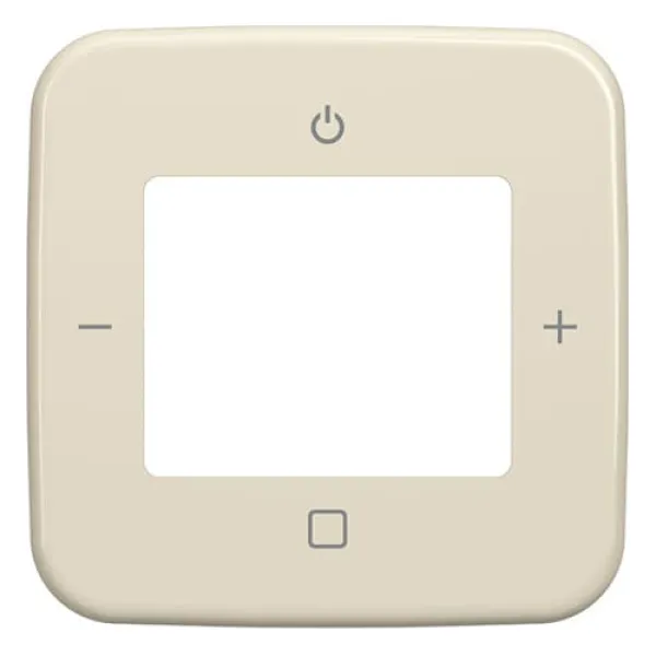 BUSCH-JAEGER Zentralscheibe 8252-212-101 | UP-Radio DAB+ Btconnect | Busch-Duro 2000 SI | cremeweiß RAL 1013
