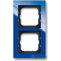 Busch-Jaeger Abdeckrahmen 2 fach blau 1722-288
