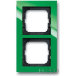 Busch-Jaeger Abdeckrahmen 2 fach grün 1722-286