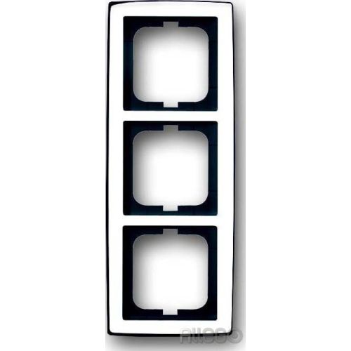 Bild: Busch-Jaeger Abdeckrahmen 3fach Rahmen chrom 1723-80G