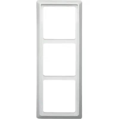 Busch-Jaeger 2103-34 Abdeckrahmen 3-fach | Allwetter 44 | IP44 | Unterputz | Kunststoff | alpinweiß