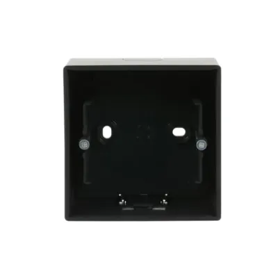 Busch-Jaeger Aufputz-Gehäuse 1-fach 1701-885 | future linear | Kunststoff Thermoplast | schwarz matt | RAL 9005