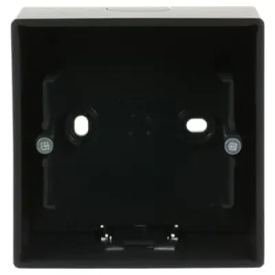 Busch-Jaeger Aufputz-Gehäuse 1-fach 1701-885 | future linear | Kunststoff Thermoplast | schwarz matt | RAL 9005