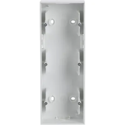 Busch-Jaeger Aufputz-Gehäuse 3-fach 1703-84 | Abzweigdose | Thermoplast | glänzend | studioweiß