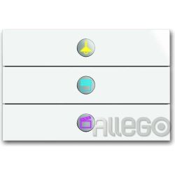 Busch-Jaeger Bedienelement 3fach studioweiß 6342-24G-101