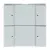 Bild: Busch-Jaeger Tastsensor 2/4-fach 6126/02-83 | KNX Powernet | LED-Anzeige | Beschriftungsfeld | alusilber